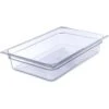 Carlisle 10201B07 StorPlus Clear Full Size X 4" D Food Pan