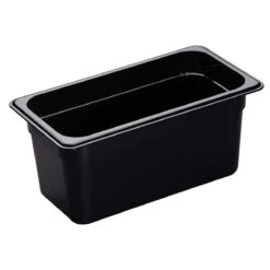 Cambro® 36HP110 Black High Heat 1/3 Size X 6" D Food Pan