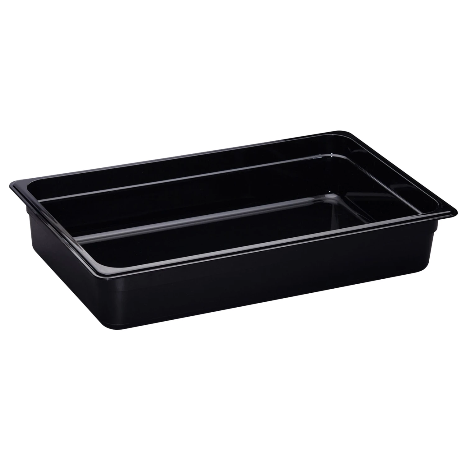 Cambro® 14HP110 Black High Heat Full Size X 4" D Food Pan 1 Cambro® 14HP110 Black High Heat Full Size X 4" D Food Pan