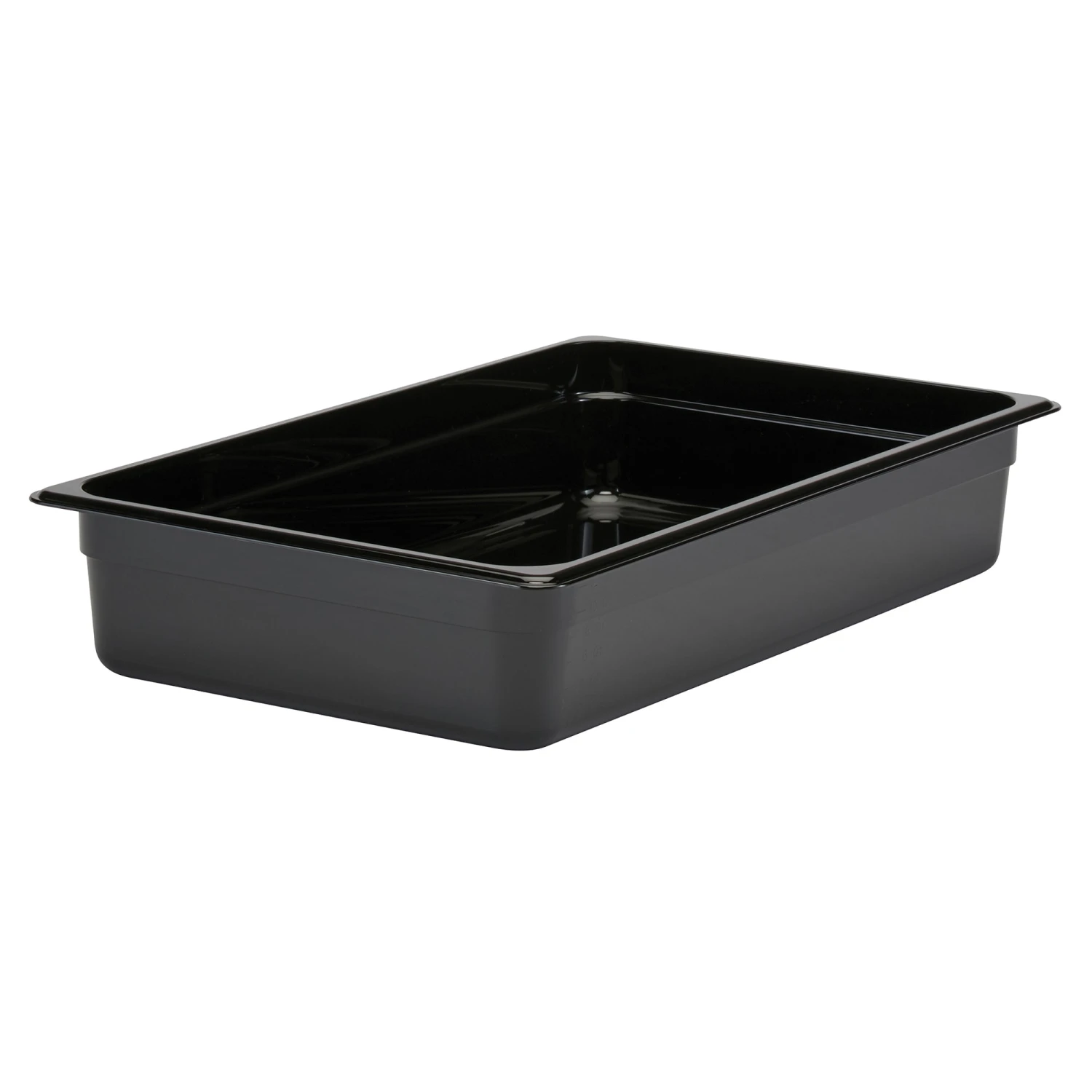Cambro 14CW110 Black Camwear Full Size X 4" D Food Pan 1 Cambro 14CW110 Black Camwear Full Size X 4" D Food Pan