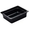 Cambro® 24HP110 Black High Heat 1/2 Size X 4" D Food Pan