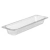 Cambro 22LPCW135 Camwear Clear Half Size Long X 2.5" D Food Pan