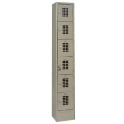 Win-Holt® WL-66 One Column Locker With Six Lockers Per Column