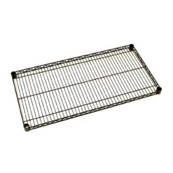 Metro 2124NBL Super Erecta 21 X 24" Black Wire Shelf