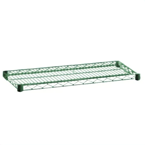 Focus Foodservice FF1836G 18" X 36" Green Wire Shelf 1 Focus Foodservice FF1836G 18" X 36" Green Wire Shelf