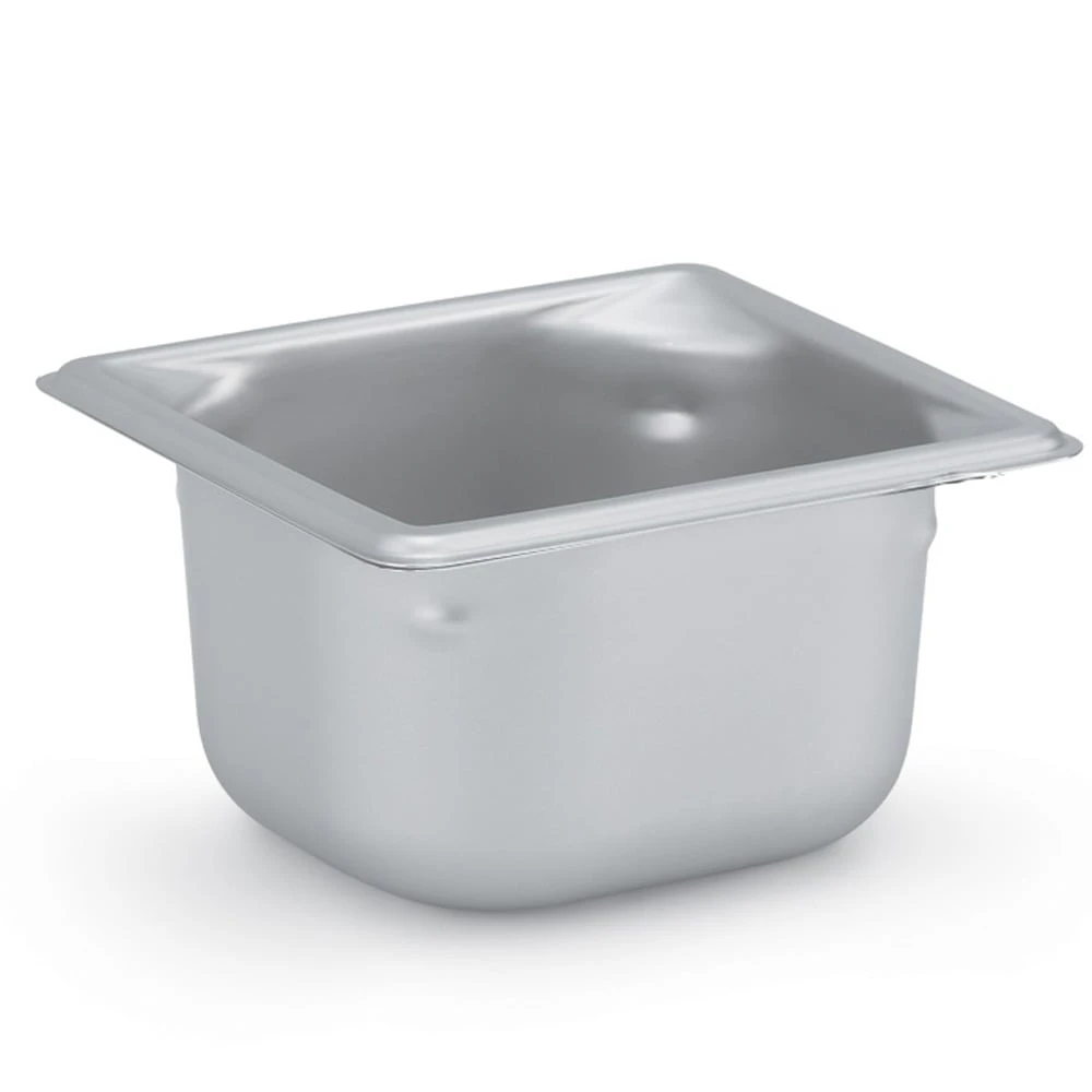 Vollrath 90642 Super Pan 3® S/S 1/6 Size X 4" D Food Pan 1 Vollrath 90642 Super Pan 3® S/S 1/6 Size X 4" D Food Pan