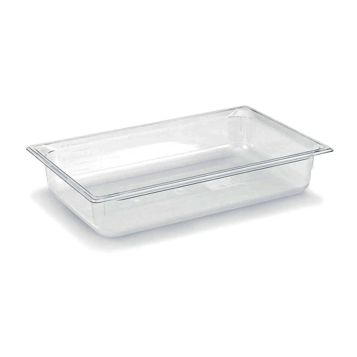 Vollrath 8002410 Clear Full Size X 2.5" D Low Temp Food Pan 1 Vollrath 8002410 Clear Full Size X 2.5" D Low Temp Food Pan