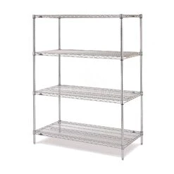 Metro EZ2460BR-4 Super Erecta Brite 24" X 60" Convenience Pak Unit