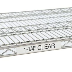 Metro 9990CL3 31" Clear Label Holders For Super Erecta Shelves