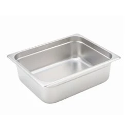 Winco SPJH-204 S/S 4" Half Size Food Pan