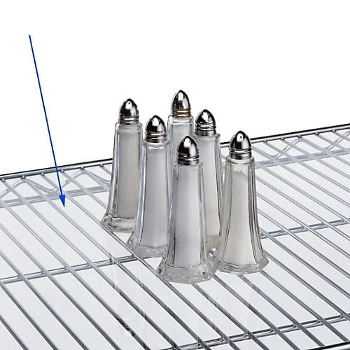 Metro 1836CI-4 Super Erecta Clear 18" X 36" Shelf Inlay - 4 / PK 1 Metro 1836CI-4 Super Erecta Clear 18" X 36" Shelf Inlay - 4 / PK
