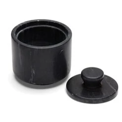 Fox Run Craftsmen 3850 Black Marble Salt Cellar