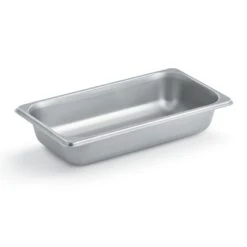 Vollrath S12062 Flat Corner 1/3 Size X 2.5"D Food Pan