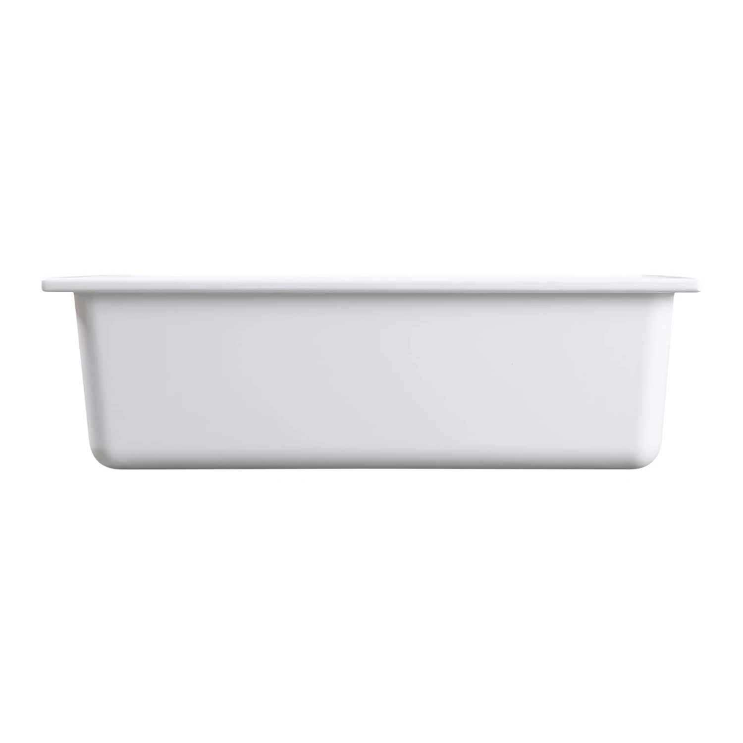 EGS B13125-W Modern American 1/3 Size X 3.75"D White Food Pan 1 EGS B13125-W Modern American 1/3 Size X 3.75"D White Food Pan