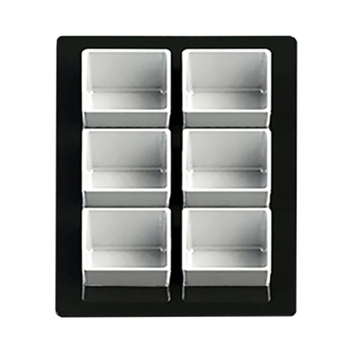 Professional Bakeware CW5076W 12.875 X 21.25" 6-Bowl Template 1 Professional Bakeware CW5076W 12.875 X 21.25" 6-Bowl Template