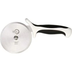 Mercer Culinary M18604WH Millennia 4 In. Pizza Cutter W/ White Handle