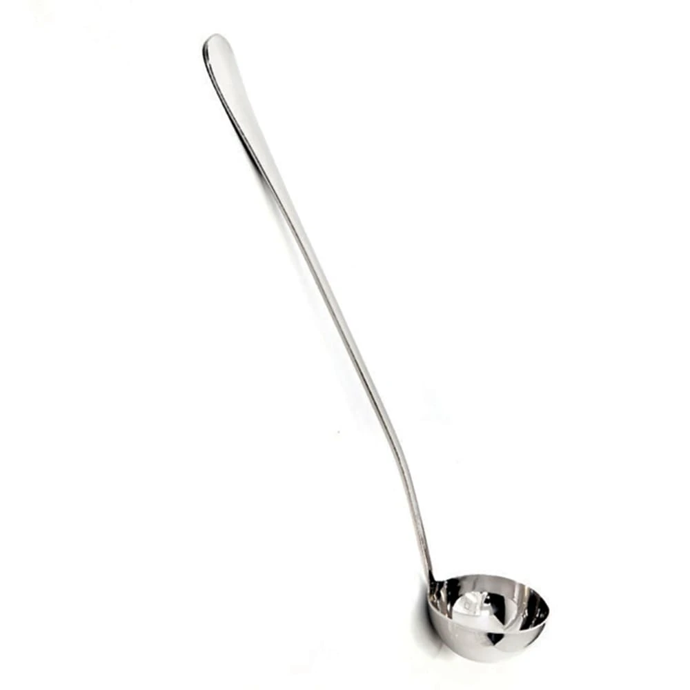 D.W. Haber DW397LAD1 S/S Chicago Dressing 1 Ounce Ladle - 6 / CS 1 D.W. Haber DW397LAD1 S/S Chicago Dressing 1 Ounce Ladle - 6 / CS
