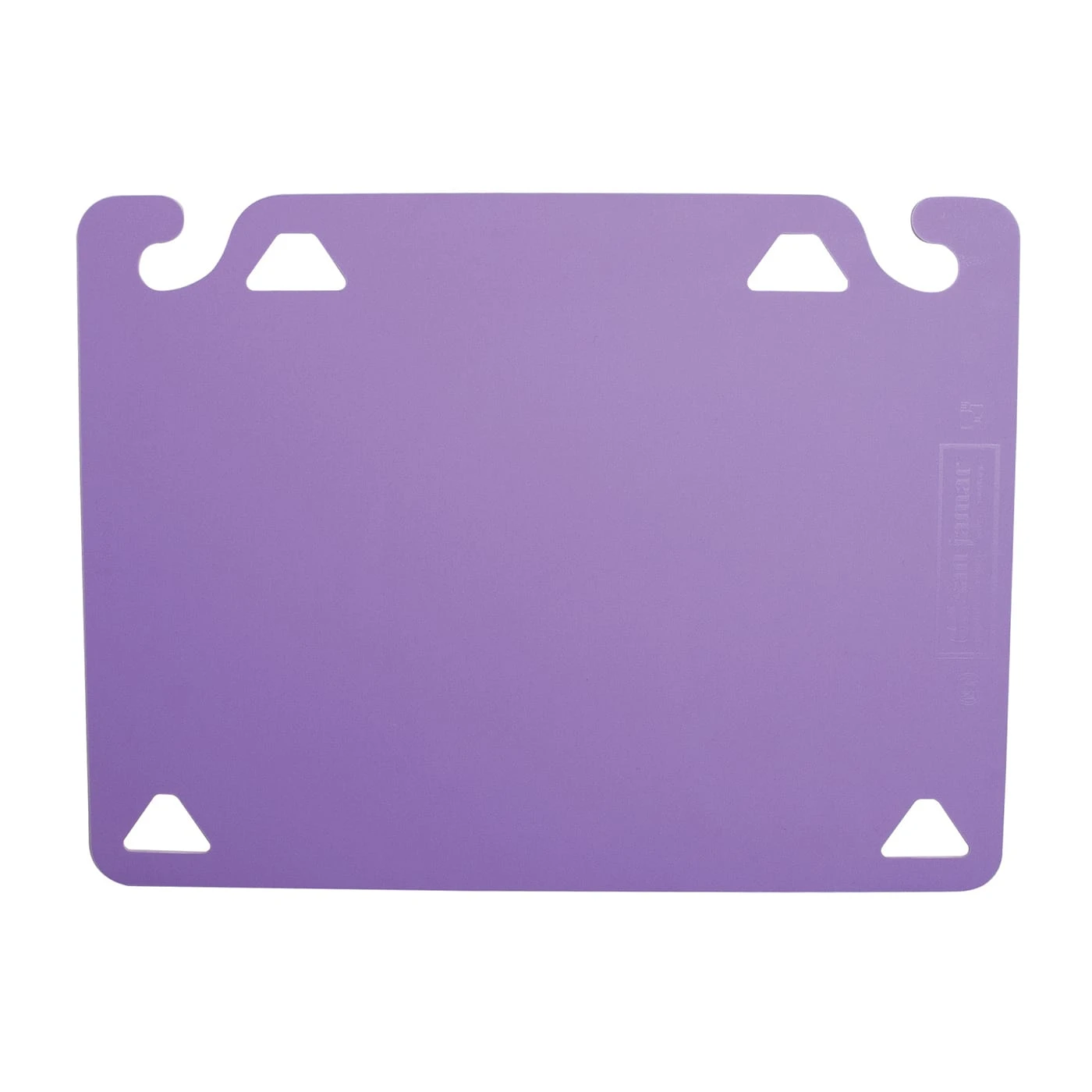 CARLISLE San Jamar CBQGSC1218PR 12 X 18 Purple QuadGrip Cutting Board - 2 / PK 1 CARLISLE San Jamar CBQGSC1218PR 12 X 18 Purple QuadGrip Cutting Board - 2 / PK