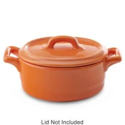 Bon Chef 1600004PORANGE 8-1/2 Ounce Cocotte Baker Base - 36 / CS