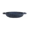 Folio 6978QU012 Blue Granite 30 Ounce Casserole With Handles - 2 / CS