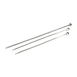 Town Food Service 22818/DZ S/S Ring End 18" Kabob Skewer - Dozen