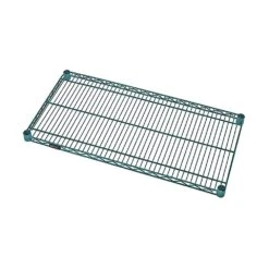 Quantum Storage 1836P 800Lb Cap Green Epoxy 36" X 18" Wire Shelf