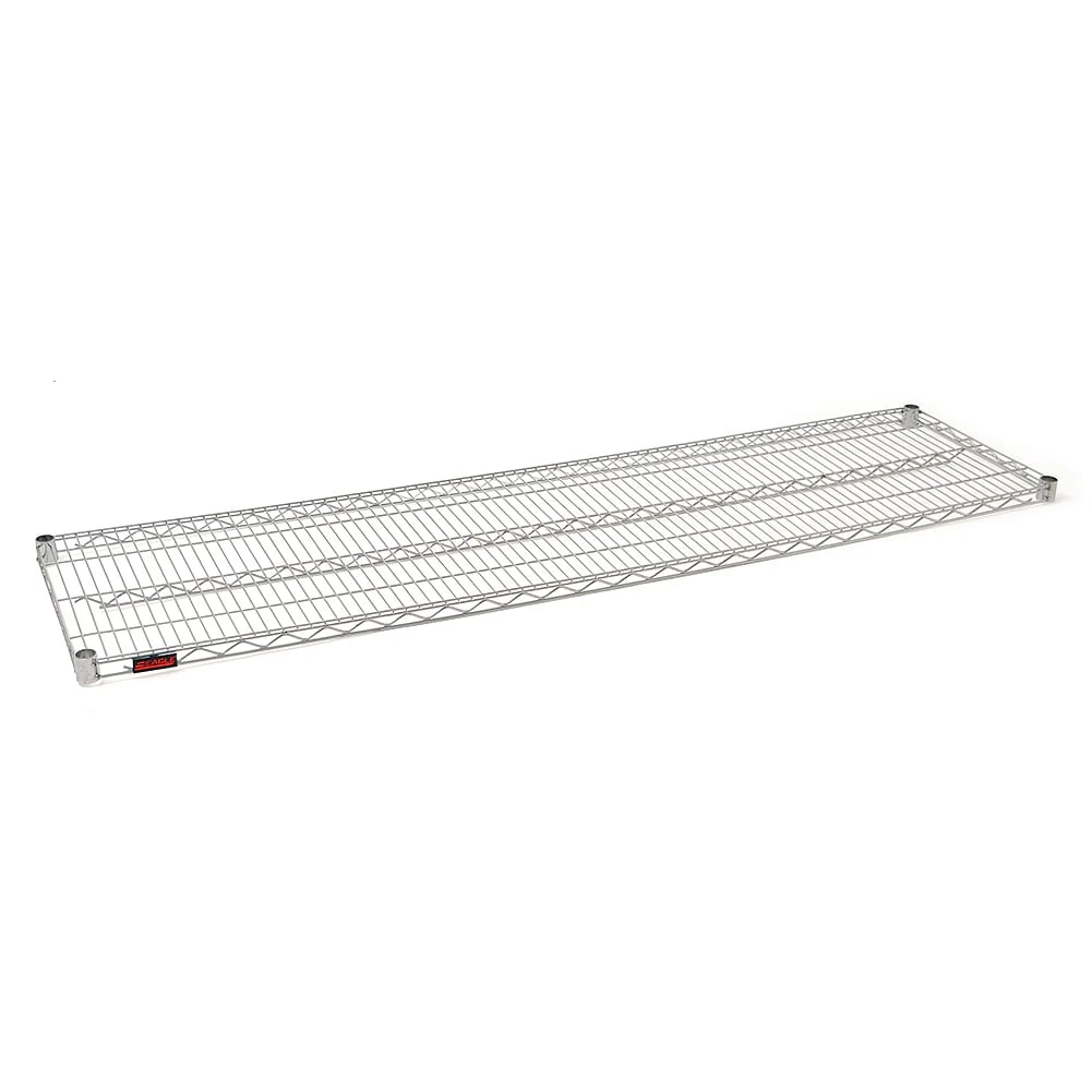 Eagle Foodservice Equip. 1872C Chrome Plated 72 X 18" Wire Shelf 1 Eagle Foodservice Equip. 1872C Chrome Plated 72 X 18" Wire Shelf