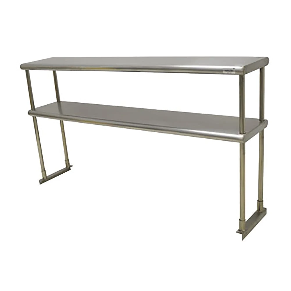 Advance Tabco EDS-18-48-X S/S 48.25 X 18" Table Mounted Overshelf 1 Advance Tabco EDS-18-48-X S/S 48.25 X 18" Table Mounted Overshelf