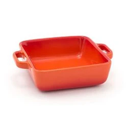FOH DBO138ORC23 Blood Orange 14 Ounce Bake Dish - 12 / CS