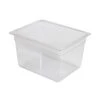 Darling Food Service Clear 1/2 Size X 8"D Food Pan