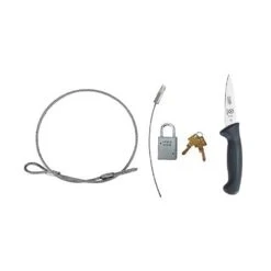 Mercer Culinary M422003BH60 3" Paring Knife Kit W/ 60" Leash