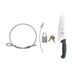 Mercer Culinary M422610BH60 10 In. Chef's Knife Kit With 60 In. Leash