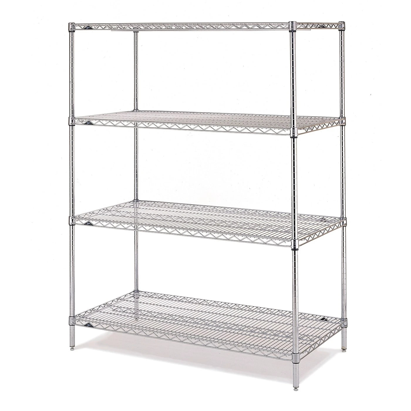 Metro EZ1860NC-4 Super Erecta 18" X 60" Chrome Convenience Pak Unit 1 Metro EZ1860NC-4 Super Erecta 18" X 60" Chrome Convenience Pak Unit