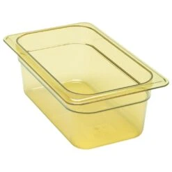 Cambro® 44HP150 Amber High Heat 1/4 Size X 4" D Food Pan