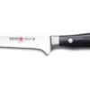 Wusthof 4616-7 Classic Ikon Carbon S/S 5" Boning Knife W/ Black Handle
