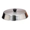 American Metalcraft BA740S S/S 7-1/2" Round Basting Cover W/ Knob